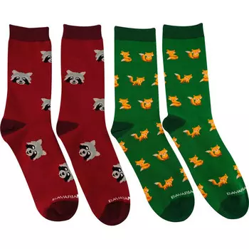 Набор из 2 носков Waldlife Bavarian Caps, зеленый