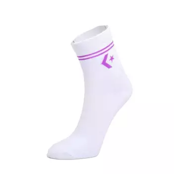 Набор из 2 пар носков Star Chevron Double Stripe Converse, белый/розовый