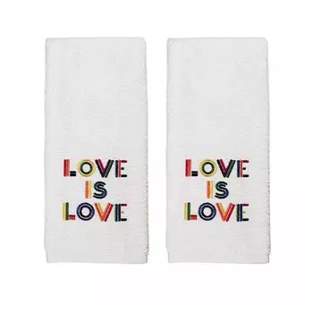Набор из 2 полотенец для рук Avanti Pride Love
