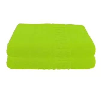 Набор из 2 полотенец для рук премиум-класса Julie Julsen, спираль, 900 г/м2. Цвет полотенец Julie Julsen: Apple Green, Julie Julsen, 900 г/м2. Размер: 60 x 100 см.