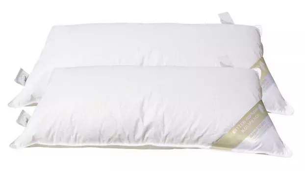 Набор из 2 роскошных 3-камерных подушек Hofmanns 40x80, прочный мягкий пуховый чехол Betten Hofmann