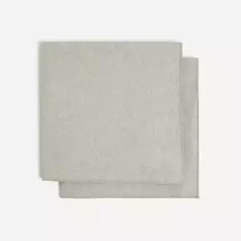 Набор из 2 салфеток из хлопка и переработанного полиэстера Polo El Corte Ingls, зеленый