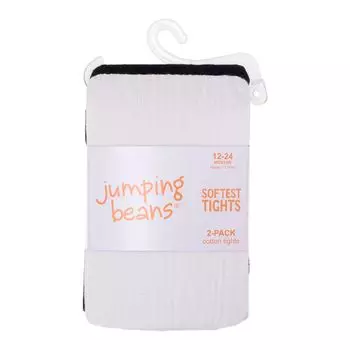 Набор из 2 самых мягких колготок Jumping Beans для малышей и девочек (2 года) Jumping Beans