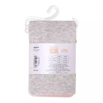 Набор из 2 самых мягких колготок Jumping Beans для малышей и девочек (2 года) Jumping Beans