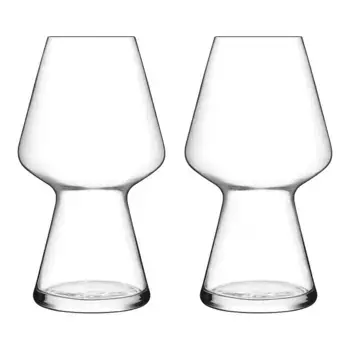 Набор из 2 сезонных пивных бокалов Birrateque Luigi Bormioli, прозрачный