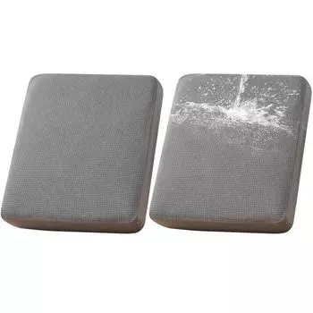 Набор из 2 шарфов с люверсами Amelie Nora blackout 140х245 см Topchances, серый