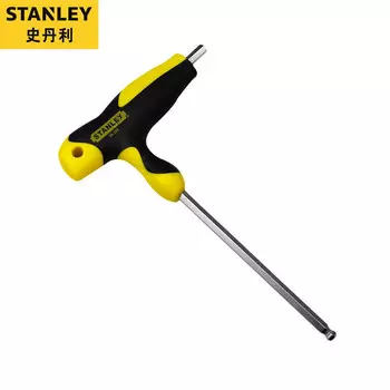 Набор из 2 штук Stanley, метрические Т-образные шестигранные ключи со сферической головкой, внутренний шестигранный ключ на 4 мм, отвертка 94-286-23