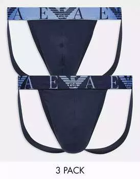 Набор из 2 спортивных трусов Emporio Armani Bodywear черного цвета