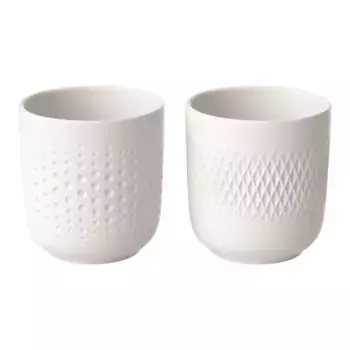 Набор из 2 стаканов для воды производства Collier Villeroy & Boch, белый