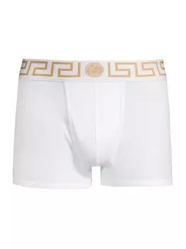 Набор из 2 трусов-боксеров с логотипом Versace, белый