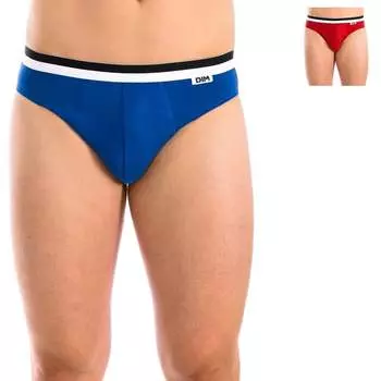 Набор из 2 трусов Unno Basic из дышащей ткани d05h1 для мужчин Dim, мультиколор