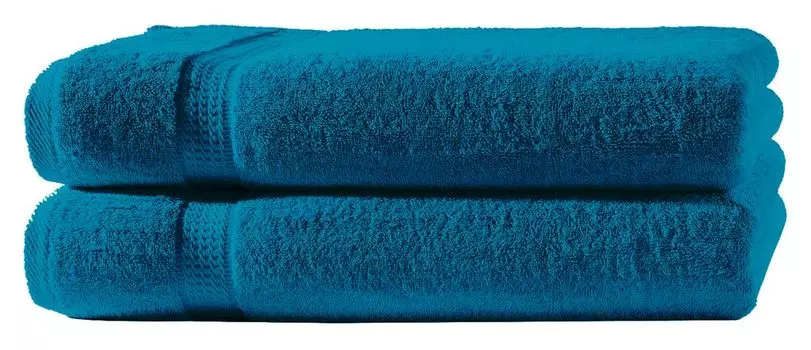 Набор из 2 уличных штор, водонепроницаемых и ветрозащитных, с люверсами (сверху и снизу), затемняющей ширмой для крыльца, беседки, патио, с тиснением, 132 x 275 см, темно-зеленый One-Home, бирюзовый