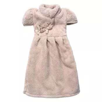 Набор из 2 уличных штор-вуалей с карманом, москитной сеткой, москитной сеткой, защитными шторами от насекомых для павильона, патио, двора, сада, Ш160xВ305см, белый Stuttg, светло-коричневый