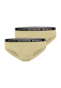 Набор из 2 женских трусов из мериноса «Олбери» Normani, цвет Wollwei_