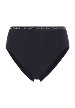 Набор из 2 женских трусов с логотипом на поясе TOMMY HILFIGER, цвет Beige Schwarz