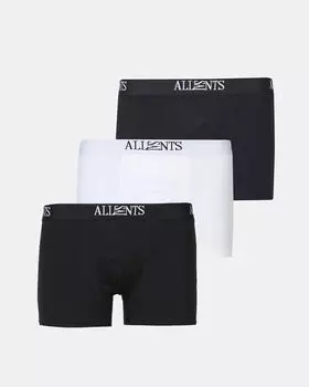Набор из 3 боксеров Wren AllSaints, черный/белый