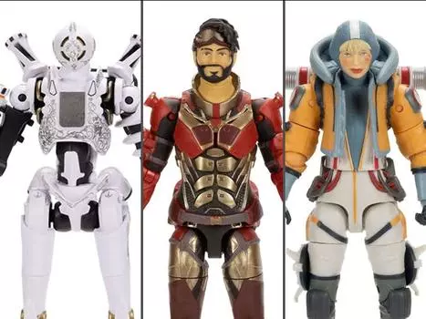 Набор из 3 фигурок Apex Legends 6" Series 7 JAKKS PACIFIC