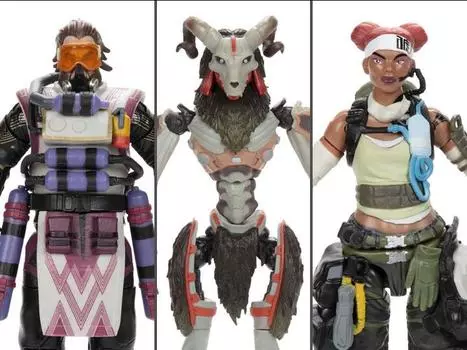 Набор из 3 фигурок Apex Legends 6" Series 6 JAKKS PACIFIC