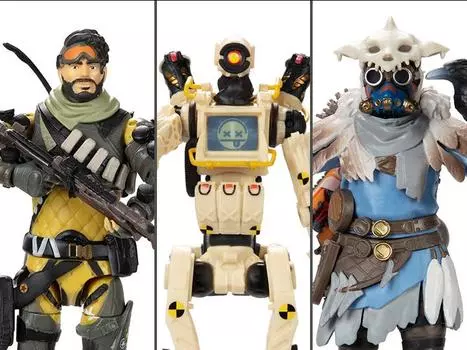 Набор из 3 фигурок Apex Legends 6" Series 3 JAKKS PACIFIC