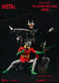Набор из 3 фигурок героев DC Comics Dynamic 8ction 1/9 — «Бэтмен, который смеется» и «Бешеный Робинс DX» Inna marka