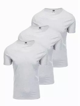 Набор из 3 футболок стандартного кроя Ombre, серый