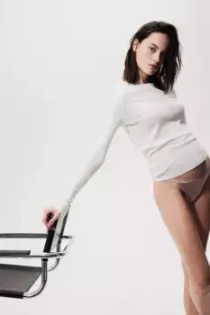 Набор из 3-х бразильских стрингов H&M, розовый