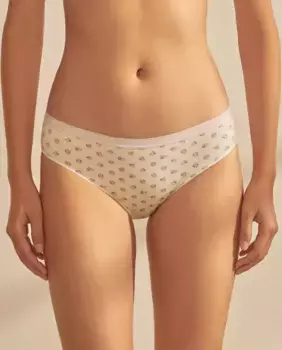 Набор из 3 классических трусиков с принтом Минни Easy Wear, цвет Lila