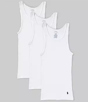 Набор из 3 майок классического кроя Polo Ralph Lauren, белый