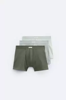 Набор из 3 мягких боксеров ZARA, микс