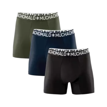 Набор из 3 мужских боксеров Muchachomalo, мультиколор