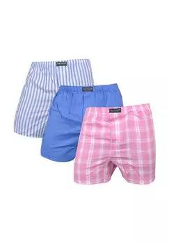Набор из 3 мужских боксеров Web normani, цвет Blau Pink