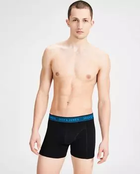 Набор из 3 мужских трикотажных боксеров разноцветного цвета Jack & Jones, мультиколор