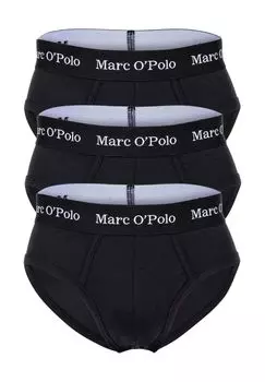 Набор из 3 мужских трусов Essentials с поясом с логотипом Marc O'Polo, черный