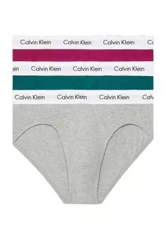 Набор из 3 мужских трусов с поясом с логотипом Calvin Klein, цвет Mxe Multi