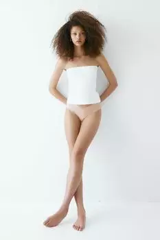 Набор из 3 невидимых хипстеров H&M, бежевый
