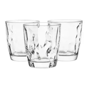 Набор из 3 низких бокалов Diamond Bormioli Rocco, стекло