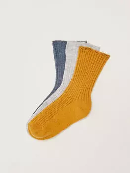 Набор из 3 основных носков для мальчика