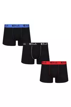 Набор из 3 пар хипстерских сундуков Pringle, черный