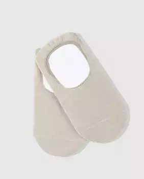 Набор из 3 пар женских мизинцев Filodoro из хлопка, цвет Natural