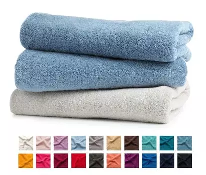 Набор из 3 полотенец для рук 500 г/м, 100% хлопок, полотенце для душа 70х140 см № 29 - бордовое, в индивидуальной упаковке, 23 цвета на выбор. MatratzenLAB, красный