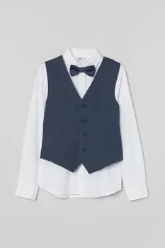 Набор из 3 предметов H&M, темно-синий/белый