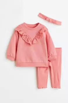 Набор из 3 предметов H&amp;M, розовый