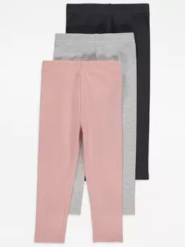 Набор из 3 разноцветных леггинсов в ассортименте George.