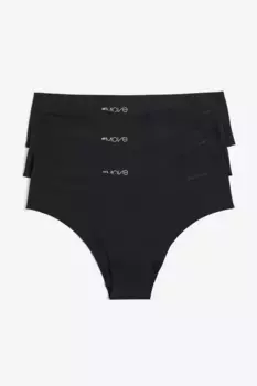 Набор из 3 спортивных хипстеров drymove H&M, черный