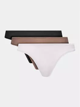 Набор из 3 стрингов Calvin Klein, мультиколор