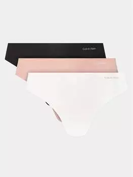 Набор из 3 стрингов Calvin Klein, мультиколор