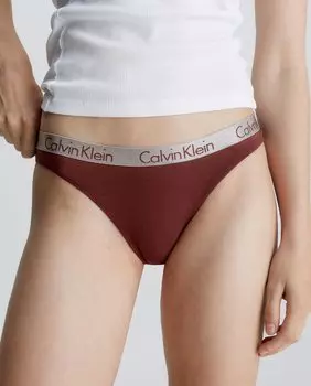 Набор из 3 стрингов - Radiant Cotton Calvin Klein, мультиколор