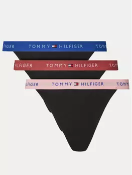 Набор из 3 стрингов Tommy Hilfiger, мультиколор
