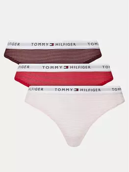 Набор из 3 стрингов Tommy Hilfiger, мультиколор