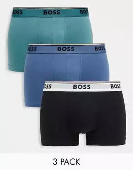 Набор из 3 трусов BOSS Bodywear Power в мульти